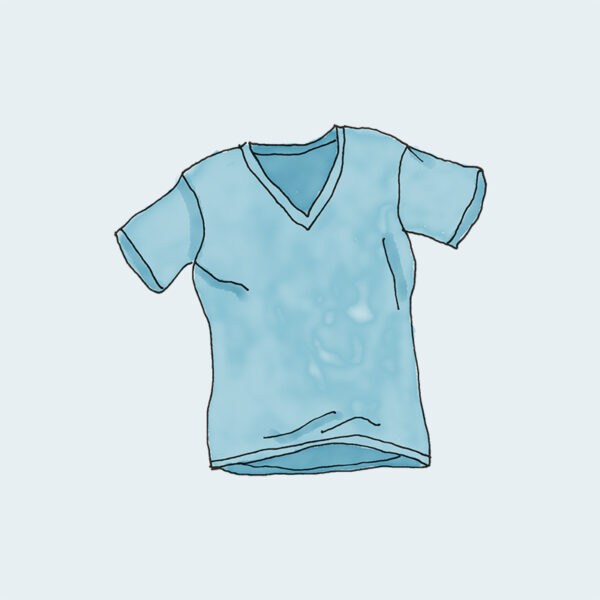 V-Neck T-Shirt — изображение 3