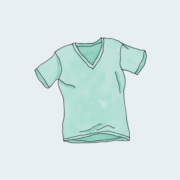 V-Neck T-Shirt — изображение 2